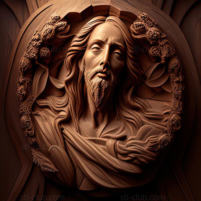 3D model st jesus (STL)